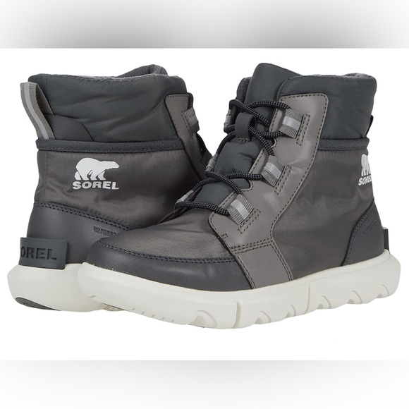 Sorel Explorer II Carnival Sport Waterproof Boots - Grey Women’s Size 9.5 - Picture 1 of 8